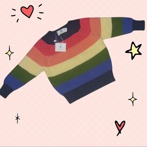 Colorful Striped Sweater